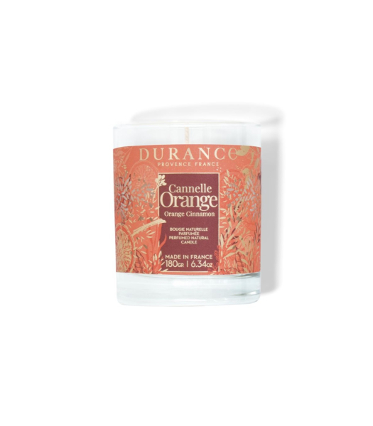 Parfumovaná ručne vyrábaná sviečka 180 gr 6.34 oz Orange Cinnamon