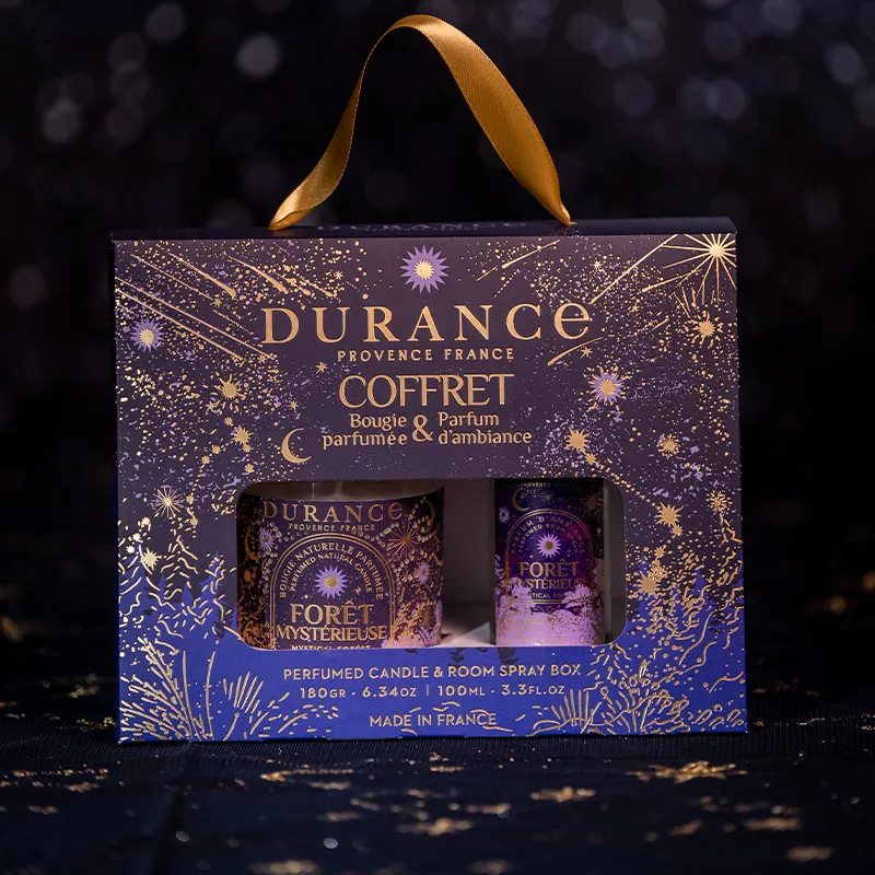 Set Mystical Forest sviečka 180g, Interiérový parfém 100ml