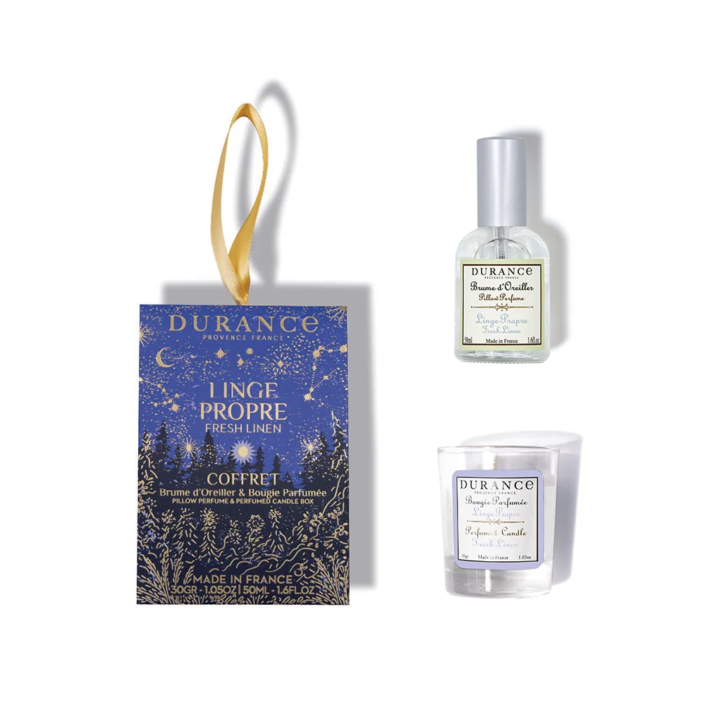 Set Fresh linen Vôňa na vankúš 50ml, sviečka 30 g