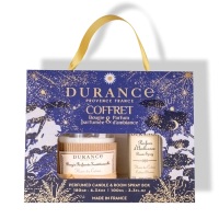 Set Cotton Flower sviečka 180g, Interiérový parfém 100ml