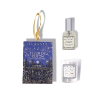 Set Cotton Flower Vôňa na vankúš 50ml, sviečka 30 g