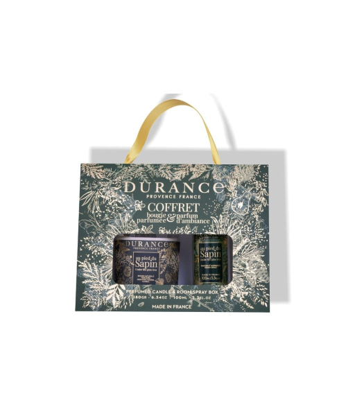 Parfumovaná sviečka 180 gr 6.34 oz & Interiérový sprej 100 mL 3.3 fl.oz Under the Pine Tree