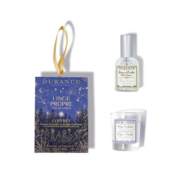 Set Fresh linen Vôňa na vankúš 50ml, sviečka 30 g