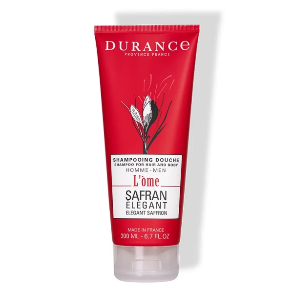Elegantný šafranový sprchový šampón